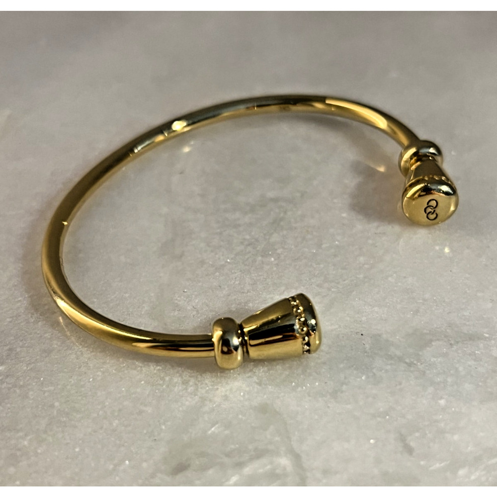NWOT Links of London Amulet Cuff 18kt Gold Vermeil Size Medium